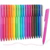 Bribobo Colored Gel Pens, 0.5mm Quick Dry Fine Point Smooth Writing Colorful Pens for Note Taking and Journaling, 18 PCS