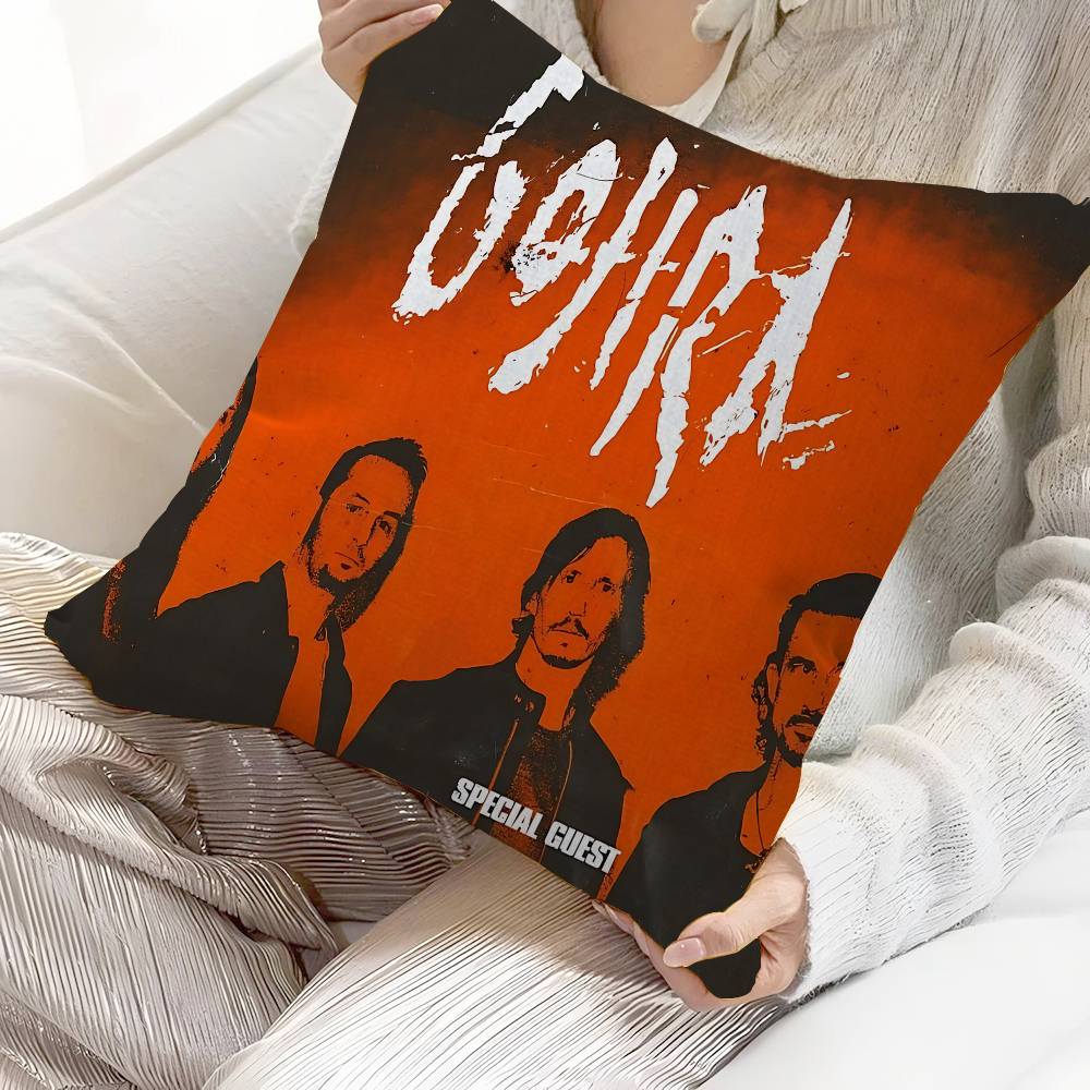 G-Gojira Band Pillow Gift Home Office Decoration Bedroom Sofa Car Cushion Cover Case 45x45