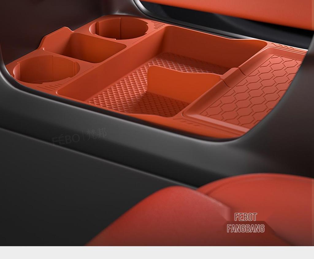 Compatible Silicone Storage Box for Li Auto L6 L7 Center Console - Interior Accessories & Decoration.