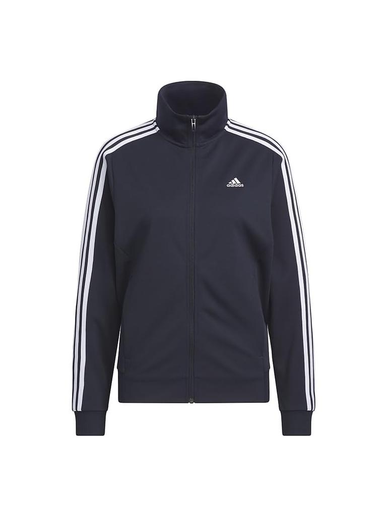 adidas W MH 3S Track Legend Size L Top, Ink/White,