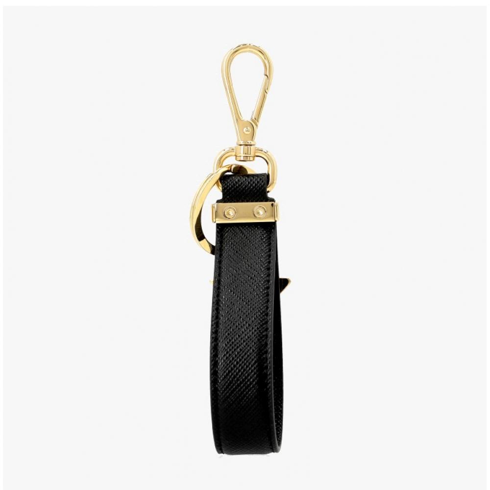 Prada Saffiano Triangle Logo Keyring 1pp185 053 F0002