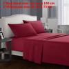 Modern Minimalist Polyester Bed Sheets And Pillowcases With Soft Breathable Comfort For All Seasons