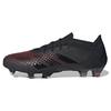 Prada x Predator Accuracy Lux.1 L FG Μαύρο Ηλιακό Κόκκινο Ανδρικά Αθλητικά Παπούτσια Ασημί-Μεταλλικό ID9303