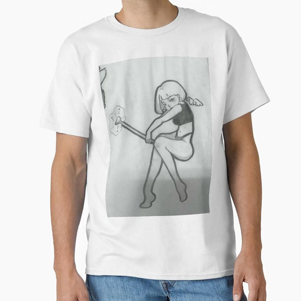 Like The Wings Of Faith Classic T Shirt Vintage Homme Graphic Versatile Designer Clothes Streetwear Stretched Stylish