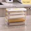 Plastic Pasta Storage Box Containers Organizer For Pantry Spaghetti Noodle Container For Kitchen Cupboard Refrigerator