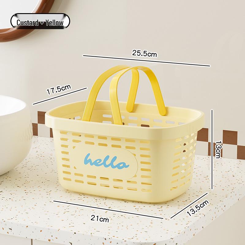 Shower Caddy Tote for Student Toiletries and Dorm Bath Storage