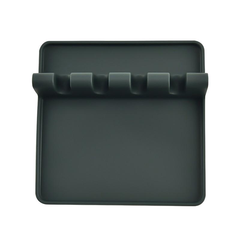 

Кухонный силиконовый держатель для столовых приборов, не содержащий бисфенол-А, прочный держатель для ложки с подкладкой, термостойкий держатель для ложки, кухонная утварь