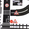 1 PCS Railway Train Curve Tape, 5m Long Washi Material, Handmade Road Sticker, Scrapbook Label Masking Tape