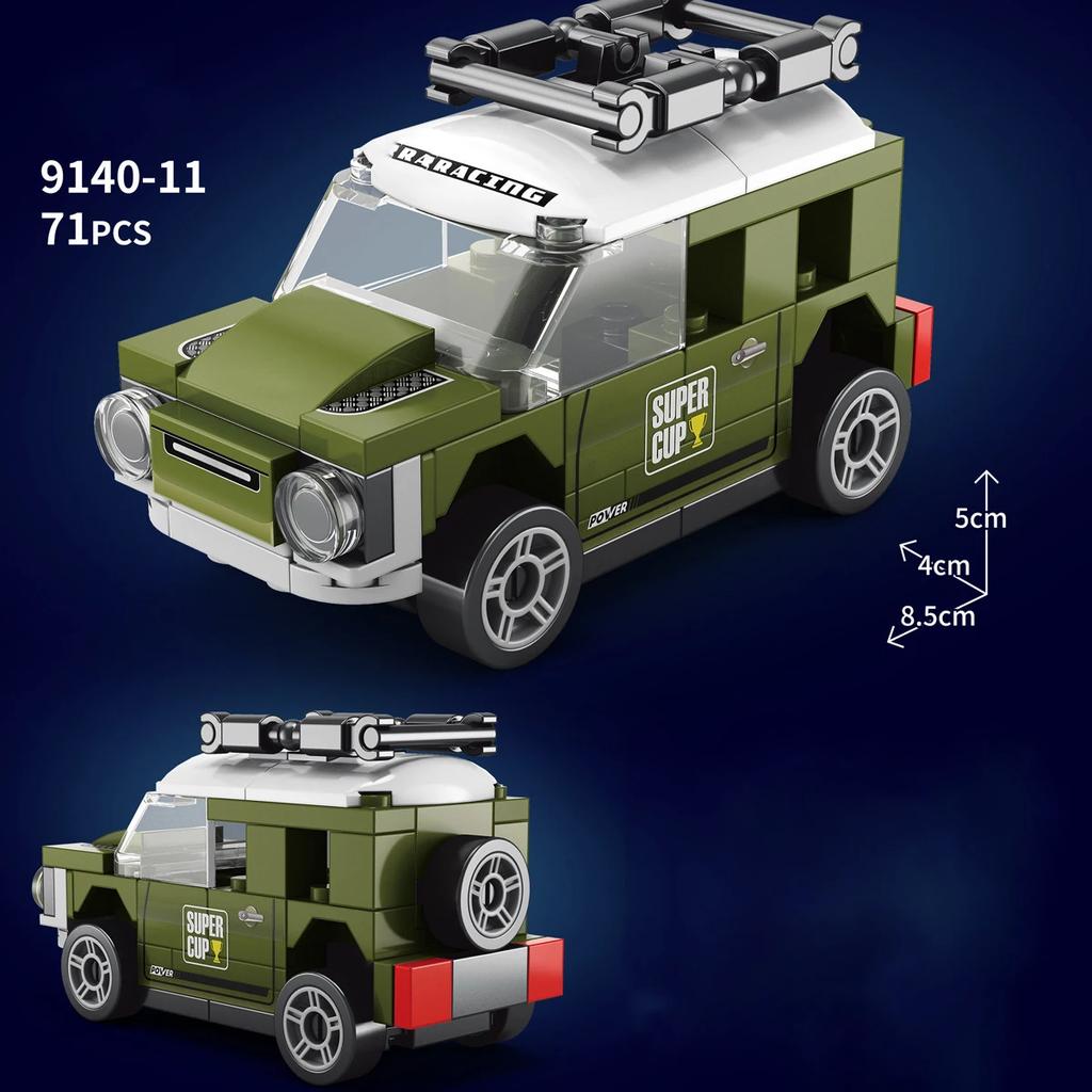 MOC Mașină Off Road Super Curse SUV Model Vehicul Blocuri de Construcție Viteză Raliu Sport Cărămidă de Curse Cadou de Crăciun Jucărie Tehnică de Oraș