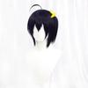 Anime Cosplay Wig, Takanashi Rikka Dark Purple Short Hair High-Temperature Fiber Synthetic Hairpiece