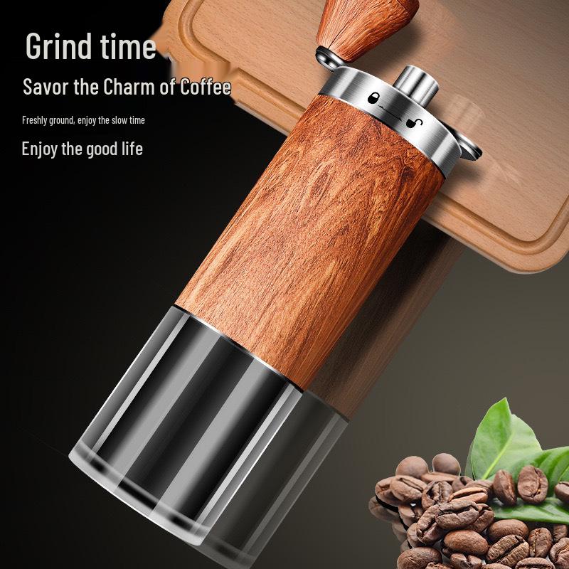 Outdoor Hand-Crank Coffee Grinder for Home and Dorm Use
