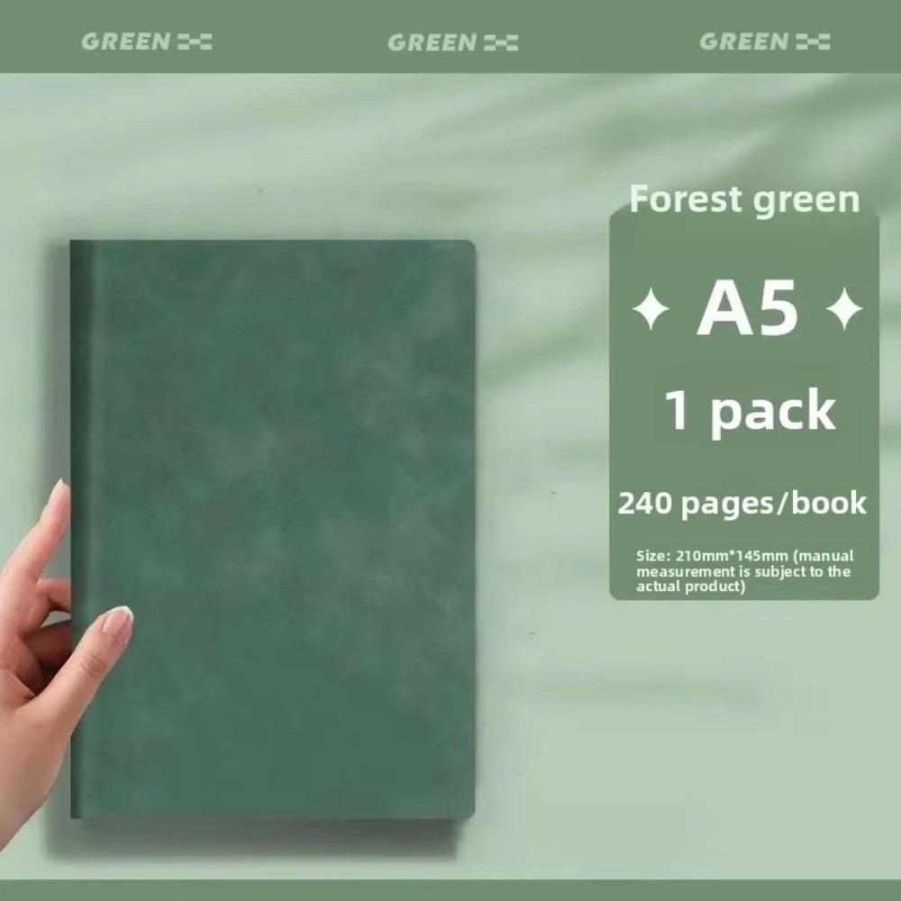 Leather Surface A5 Notebook Large Size Student Planner Notebook New Educational Notebook