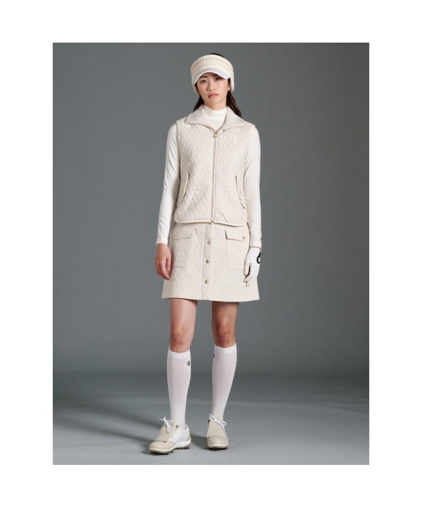 BEANPOLE GOLF Women'S Padded Quilted Culottes - Ivory