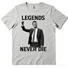 Summer Legends Never Die Charlie Kirk T Shirt Unisex Unisexshortsleeve Unisex Streetwear Huunisex Rights Tops Oneck Unisexs Clothing