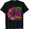 Kamala Harris Tim Walz 2024 Peace LGBT Harris Walz Waltz T-Shirt