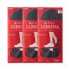 SABRINA Foot Set of Deep Socks Covers, 3-Pair Non-Slip