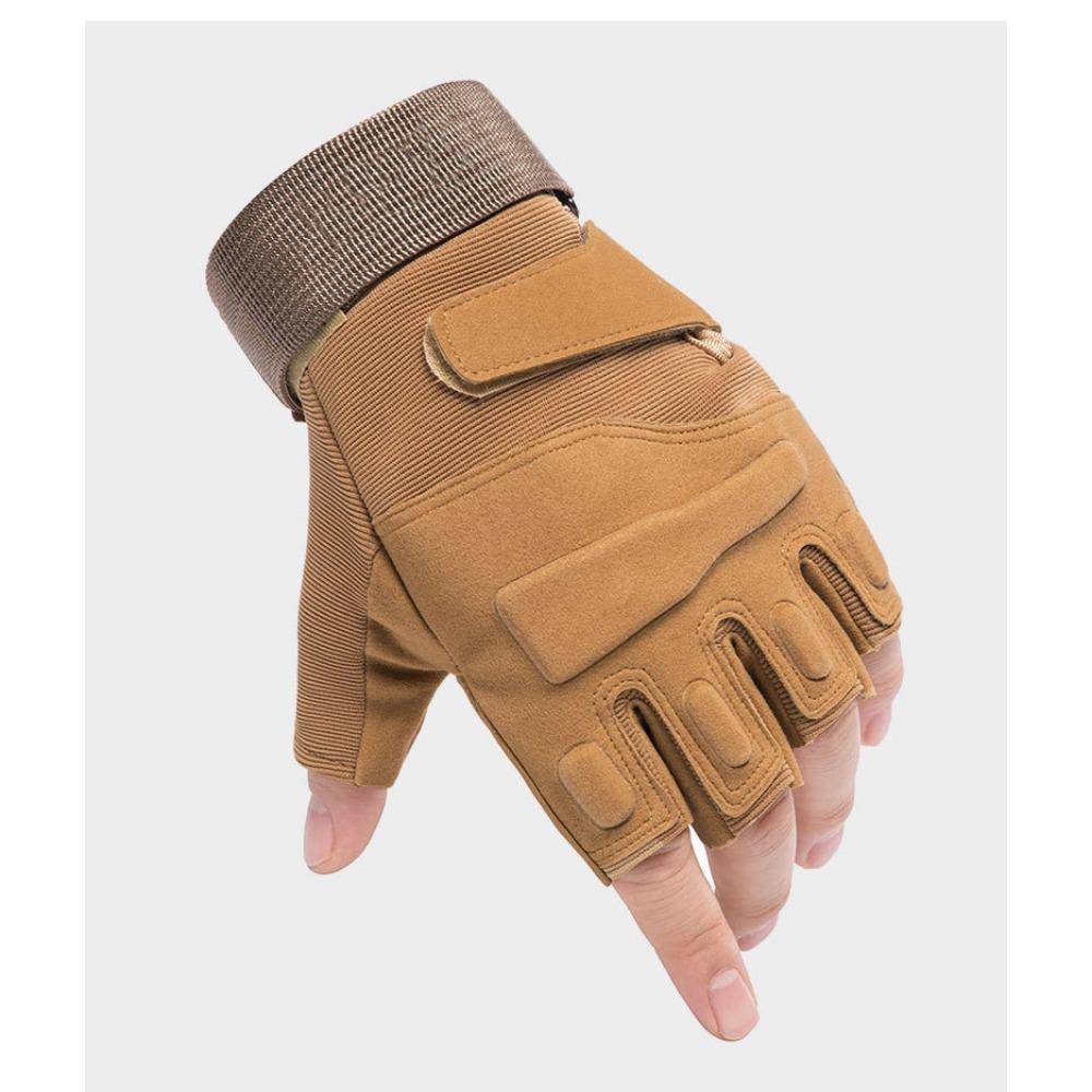 Outdoor Tactical Gloves Men and Women Field Military Fans Mountaineering Sports Motorcycle Riding Shade Fitness Half Finger Gloves