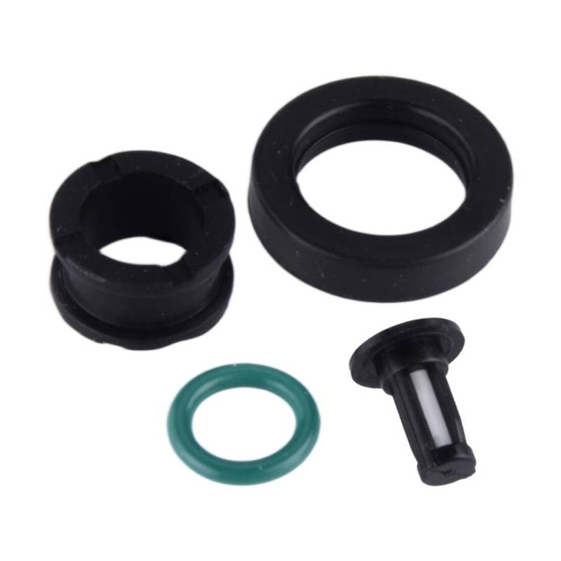 15710-24F00 4sets Fuel Injector O Rings Seals Micro Filters Repair Kit Fit for Suzuki GSXR 600 750 1000 Hayab GSX1300