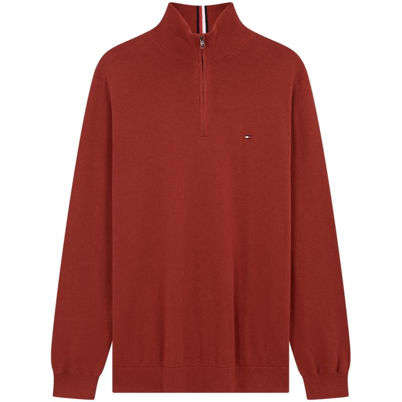 Tommy Hilfiger Mock Neck Cotton Sweater 78J9329