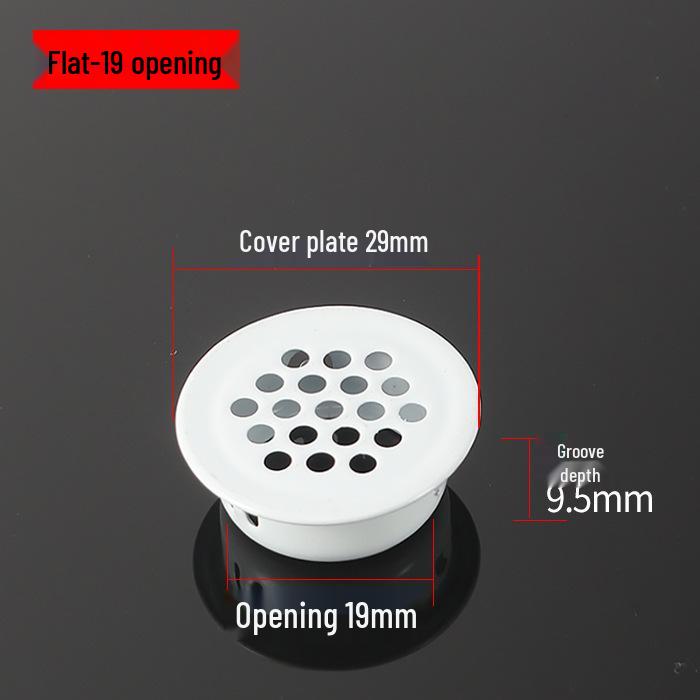 Biała Stal Nierdzewna Pokrywa Siatkowa Wentylacyjna do Szafek Kuchennych i Szaf