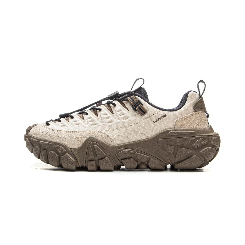 Li Ning Sand Dune Low Top Casual Shoes Men's Oat Gray AGCV363-1
