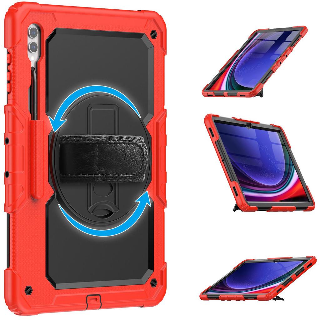Samsung S9/S10 FE+/S8/S7 Plus/S11 Ultra Drop-proof Tablet Case with Wrist Strap