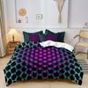 3PCS Ultra-Soft 3D Duvet Cover Set - HD Digital Printed Luxury Bedding - Hypoallergenic, Breathable & Skin-friendly
