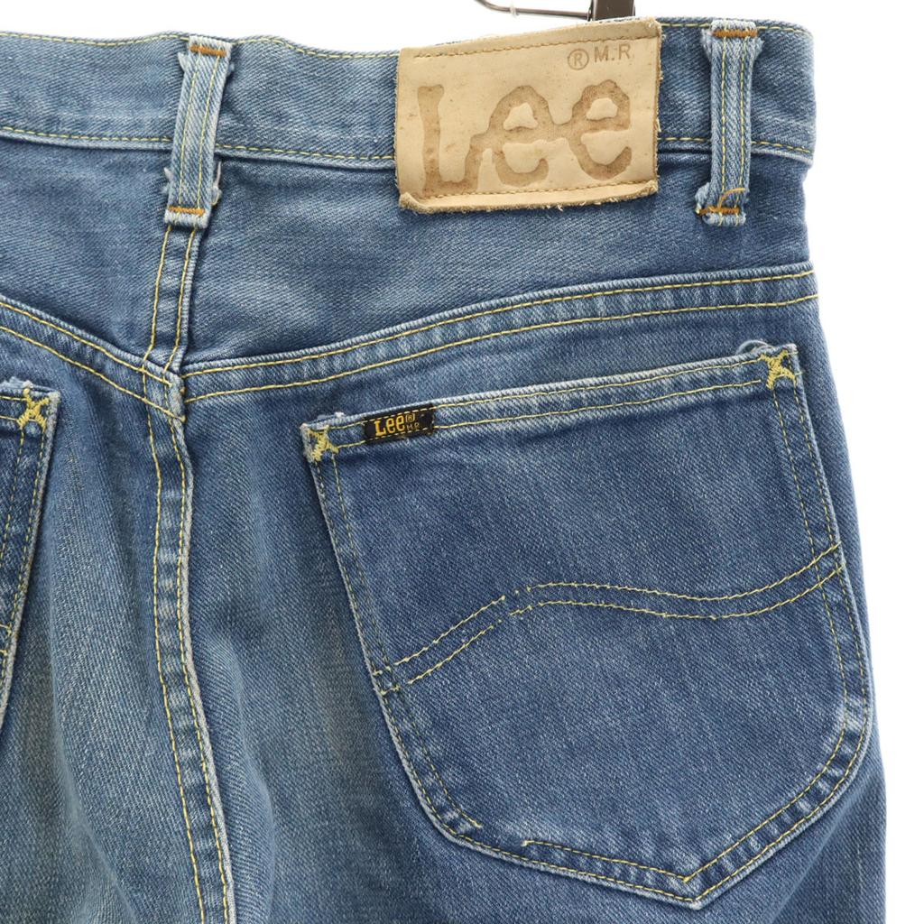 Lee 80s Vintage 42 Talon Zip Denim Pants Blue Men's Used