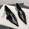 Women's Spring  Comfortable, Lightweight and Wear-resistant Low-top Shoes Casual Fashion Best-selling Pointed Flat Shoes
