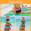 Luxurious Quick Drying Microfiber Beach Towel In Fun Tropical Designs And Patterns