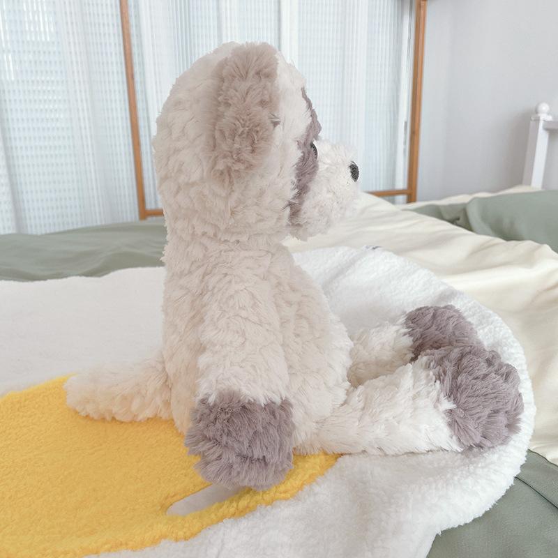 Cute Cute White Raccoon Doll Child Holiday Gift Soothing Doll