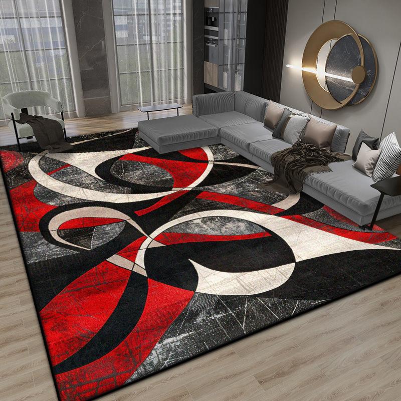 

Скандинавские Абстрактные Большие Ковры для Гостиной Современное Украшение Спальня Прикроватный Пушистый Мягкий Ковер Офис Нескользящий Моющийся Коврик для Пола 60*90cm