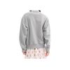 Coach Boyfriend Style Round Neck Letter Print Long Sleeve Sweatshirt Women Sweatshirt Light-Gray CAH74-HGR