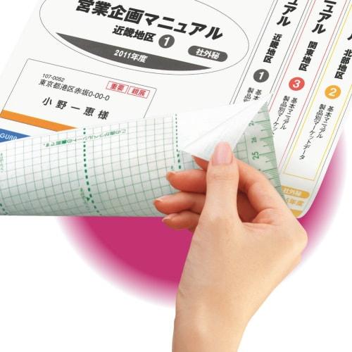 KOKUYO Inkjet label stickers, uncut, 100 sheets KJ-E80908N