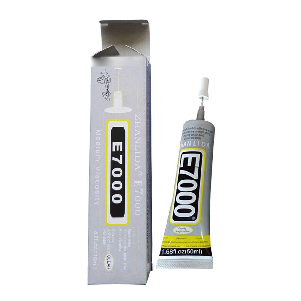 E7000 Liquid Glue 50ml/110ml More Powerful Resin Adhesive Strength Adhesive Clear Multipurpose Super Sealant Handset DIY Touch