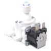220V/DC12V Intelligent Toilet Pressure Reducing Valve 1/4'' Quick-Connect Water Inlet Outlet Valve Stable Water Flow