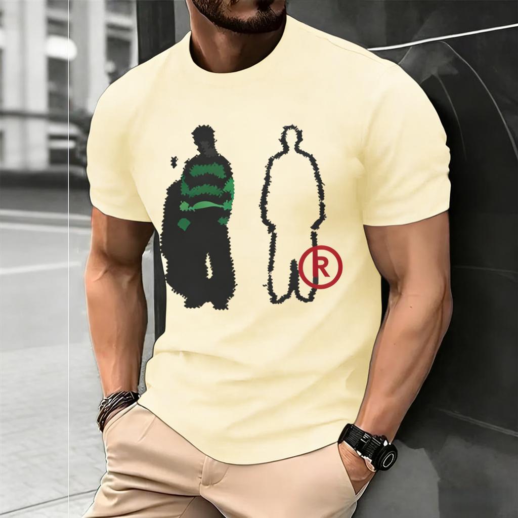 Comfortable Summer New Niche Street Style Versatile Shortsleeved Tshirt for Both Men and Women Casual and Trendy Oversize Top