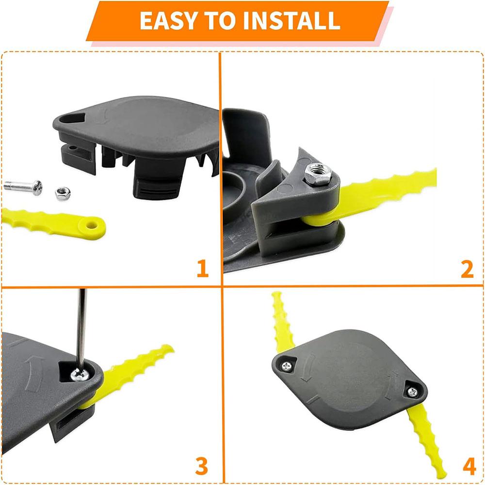 Aftermarket Replacement Trimmer Head Set ACFHRL2 For 18/24V/40V RY40210 RY40210A