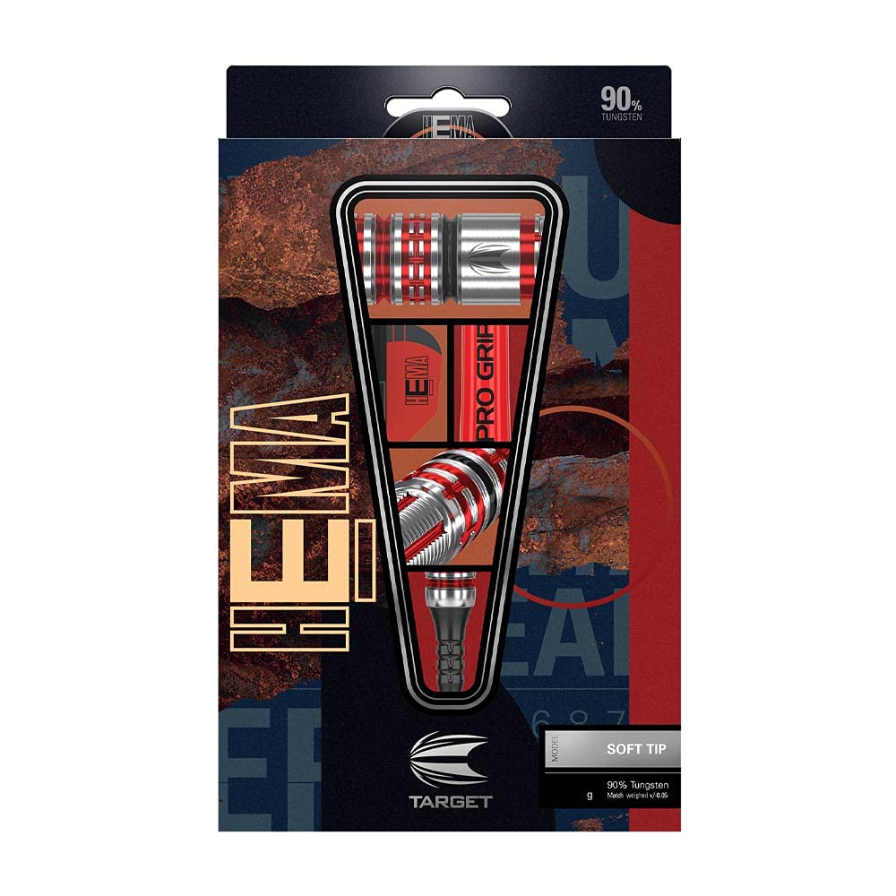 TARGET HEMA 11 2BA 19g Darts Barrel Dart Set <210096>