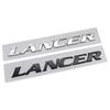 LANCER letter rear box labeling car stickers for Mitsubishi LANCER EX refit trunk tail mark car decorative emblem accessories