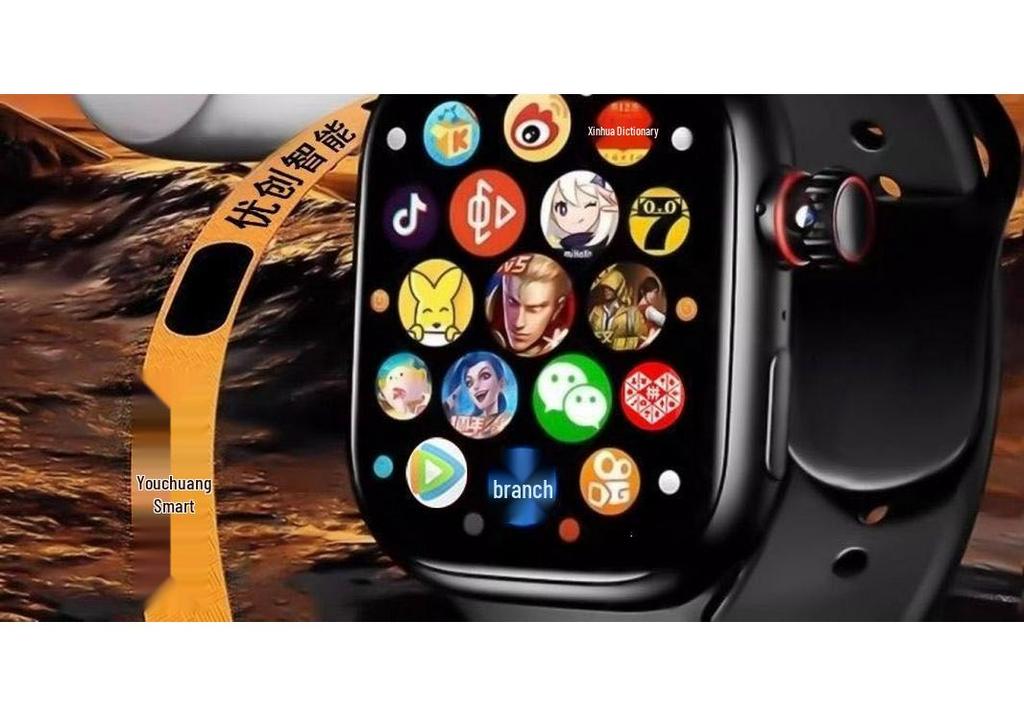 Huaqiangbei 5G Smartwatch with SIM, WiFi, Dual System, & Universal NFC Support