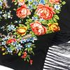 Russian National Scarf Women Floral Print Bandana Shawl Ethnic Fringed Handkerchief Babushka Hijab Head Wraps Pashmina