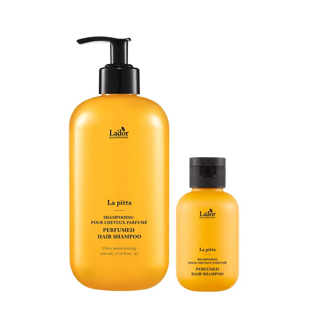 [Lador]BTS JIMIN Pick Perfume Shampoo Set (530ml + 100ml Mini) - [K-BEAUTY] Niche Scent & Glass Hair