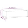 VidaXL Garden Furniture Covers 2pcs 8 Eyelets 125x70x35cm Rectangular 3155340