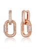 Ellejewelry 14K Gf Bella Rope Drop Earrings Elgpee578