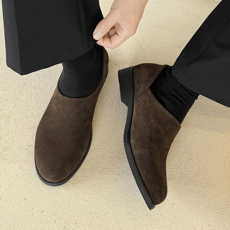 Fashion Mens Slip-On Loafers Breathable Lightweight Business Casual Shoes Low Top Comfortable Moccasin Driving Shoes Work Office Walking