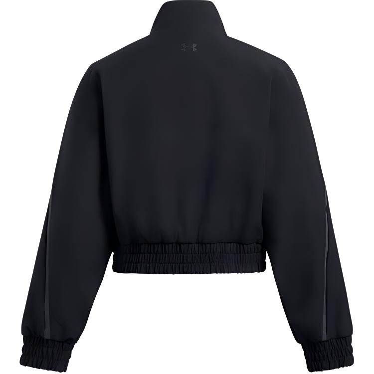 Under Armour Unstoppable AW24 Short Training Sports Warm Long Sleeve Jacket Women Jackets Black 1386479-001