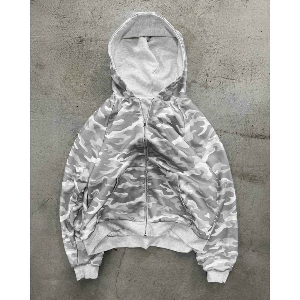 Double-Sided Wearable Hooded Zipper Sweatshirt Leopard Print Loose Top Fashionable Streetwear for Women Autumn Winter