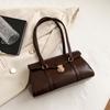 Textured niche bag women's new autumn and winter fashion handbag retro commuter high-end single shoulder armpit bag