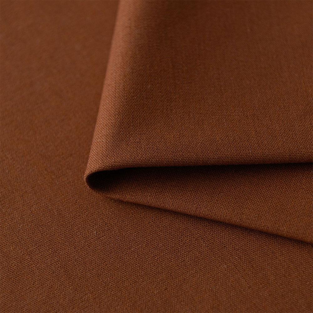 

50x140cm Cotton Linen Fabric Pure Color Skin-Friendly For Sewing Children Clothes DIY Embroidery Summer Dress Shirt Home Textile 50cm X 140cm коричневый